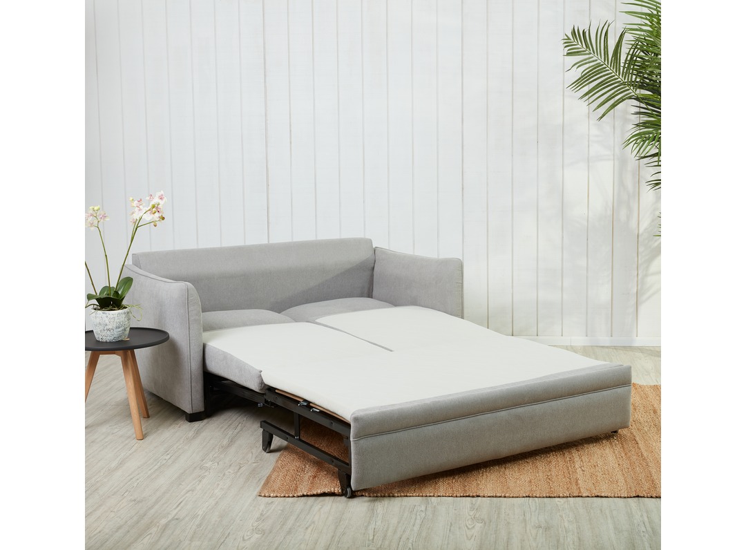 zac fabric single sofa bed